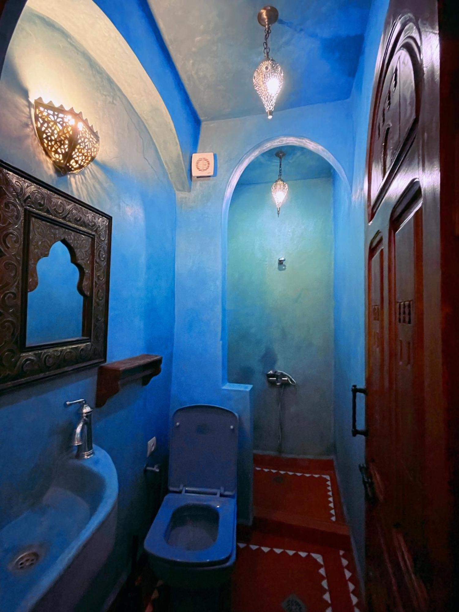 Отель Riad Bab Mahruk Шефшауэн Экстерьер фото