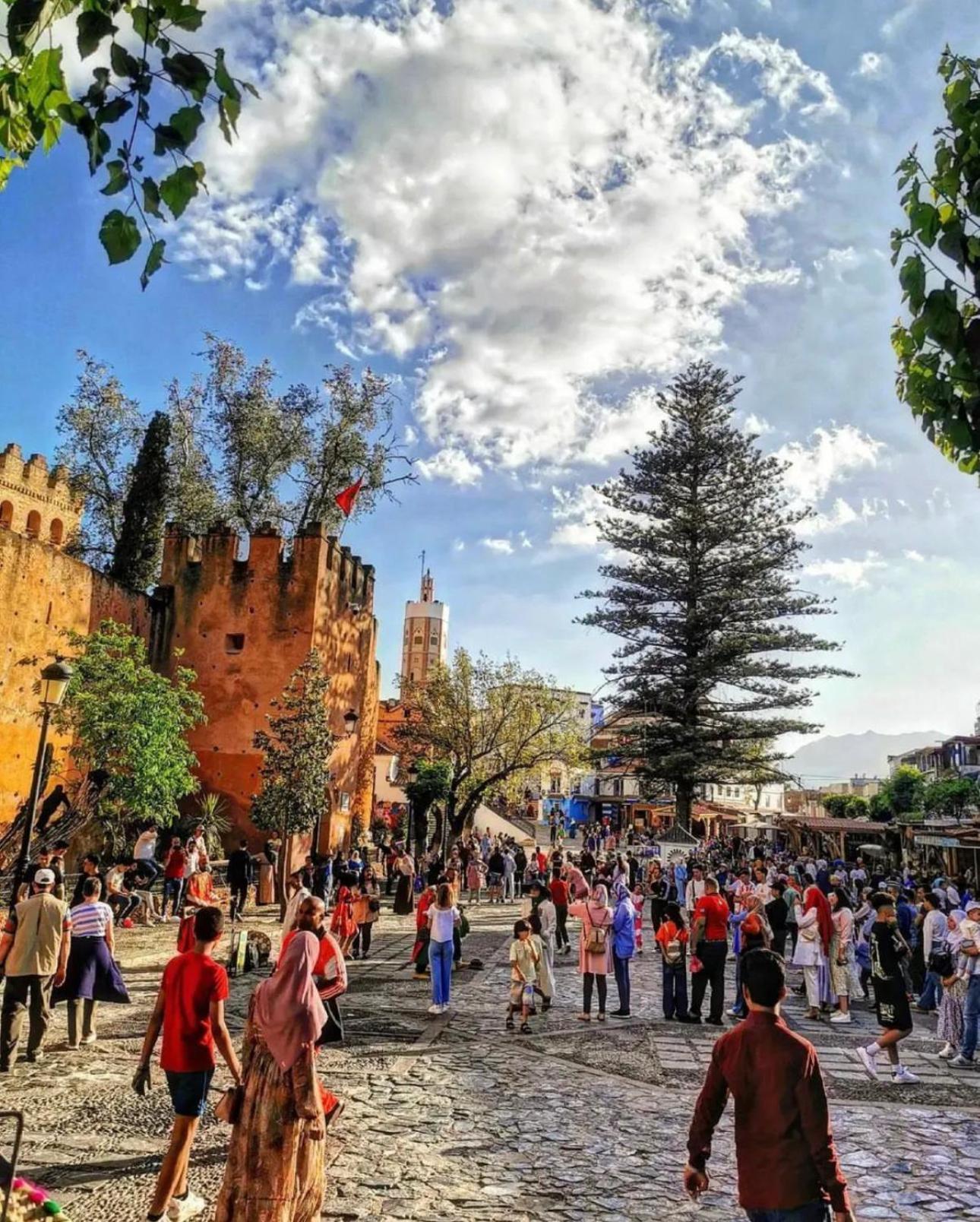 Отель Riad Bab Mahruk Шефшауэн Экстерьер фото
