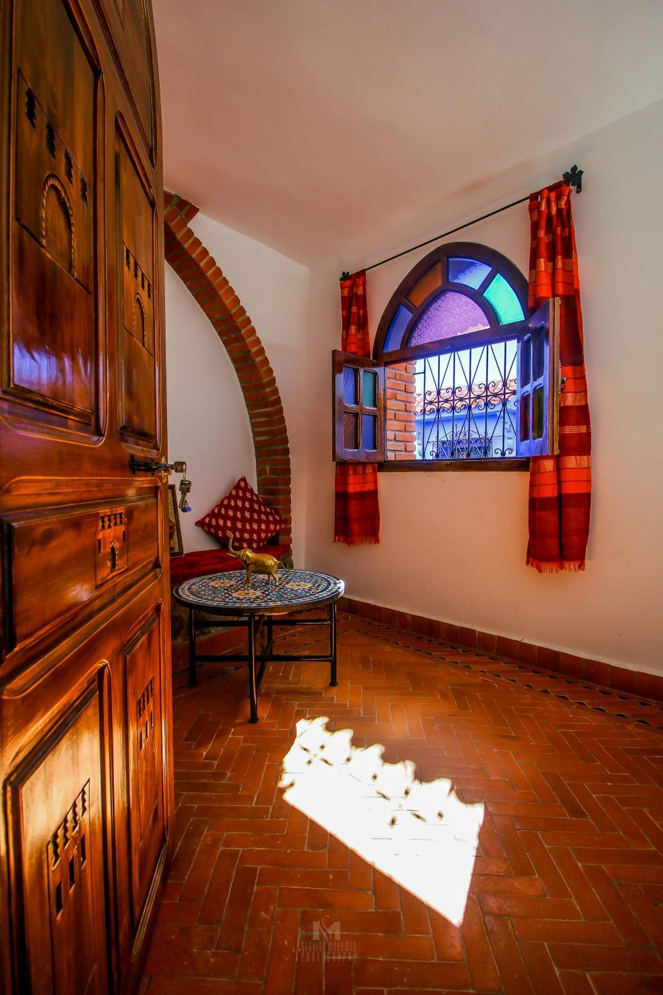 Отель Riad Bab Mahruk Шефшауэн Экстерьер фото