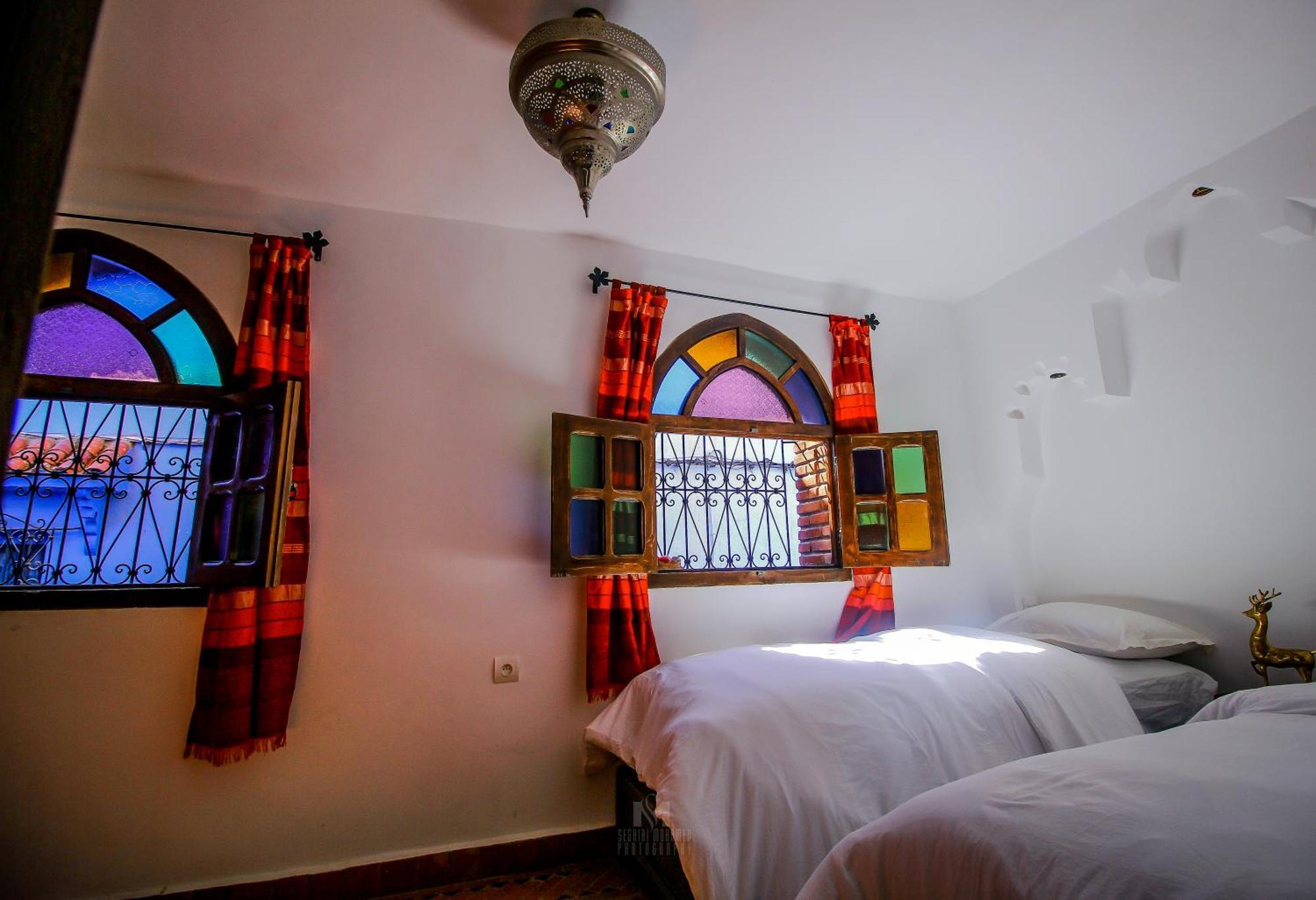 Отель Riad Bab Mahruk Шефшауэн Экстерьер фото